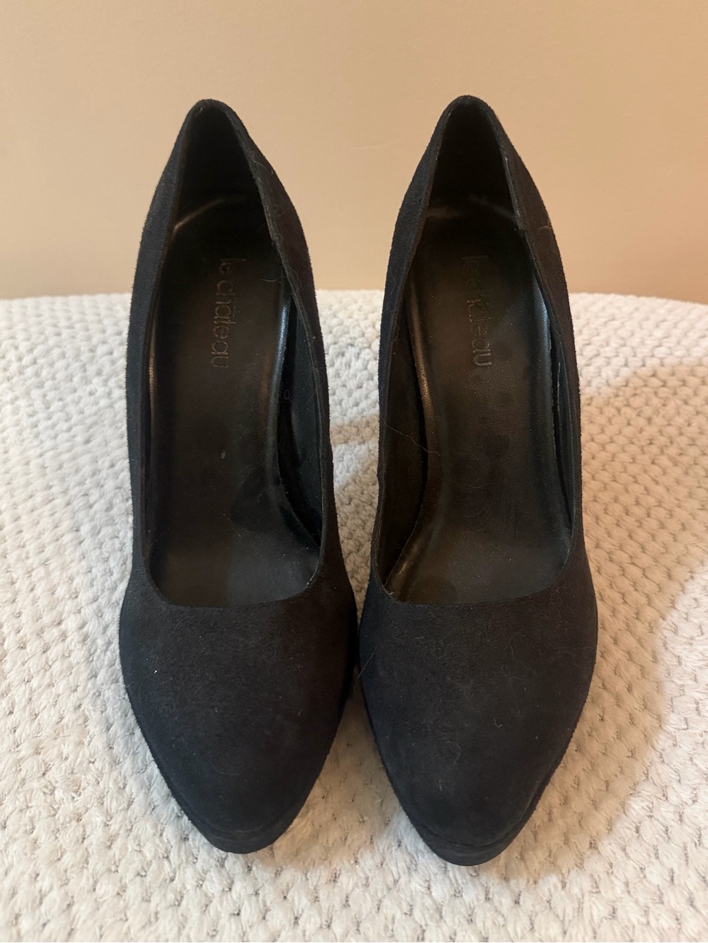 Le Chateau Black Women's Pointed Toe Pumps